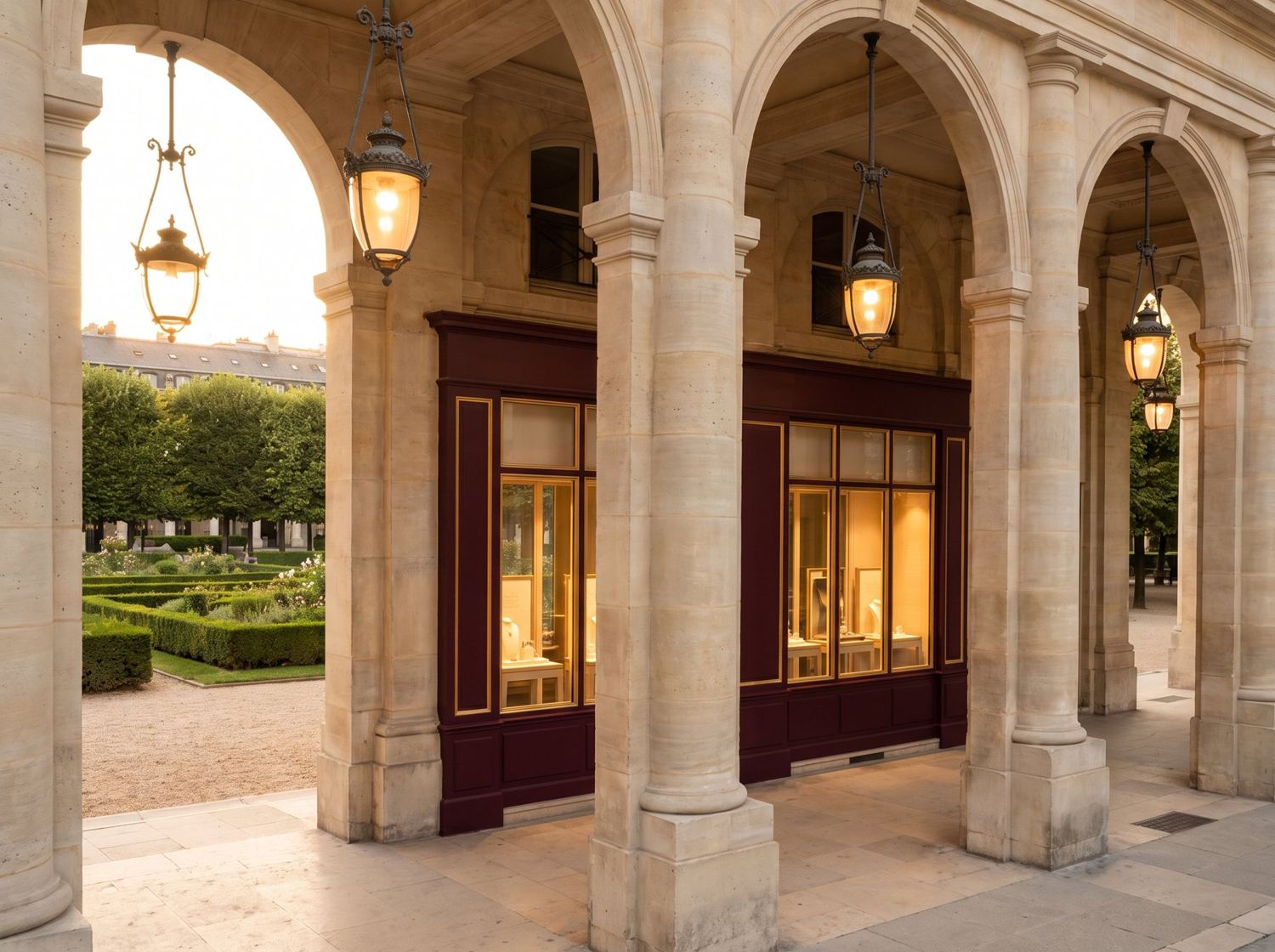 Paris – beneath the arcades